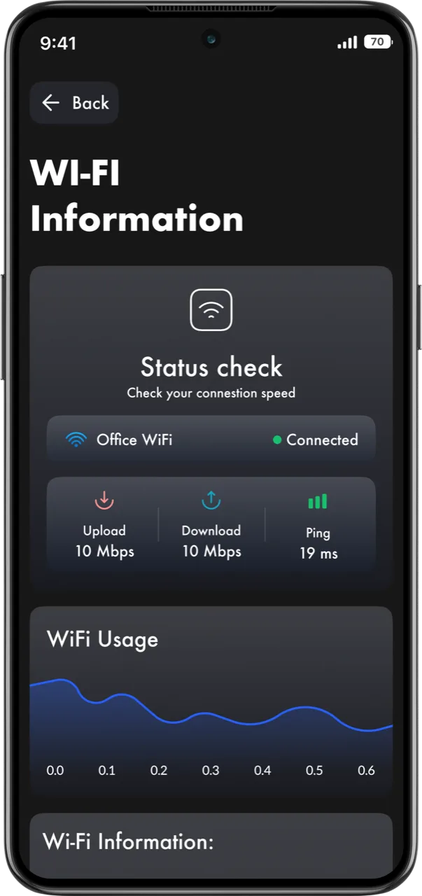 Alpha Cleaner — Device Info
